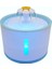 Otomatik Kedi Su Filtresi ile Çeşme 2.4l Pet Içme Su Dağıtıcı Elektrikli USB LED Köpek Kedi Içme Çeşmesi Kedi Besleyici | Kedi Besleme ve sulama Malzemeleri (Mavi) - (Yurt Dışından) 2