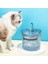 Şeffaf Pet Kedi Su Çeşmesi Filtre ile 1.6l Otomatik Köpek Su Dağıtıcı Musluk Tuzlular Içme Kase Besleyici | Kedi Besleme ve sulama Malzemeleri - (Yurt Dışından) 3