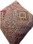 Kilim Desenli Vintage Pembe Kırlent Kılıfı 45 x 45 cm. 2