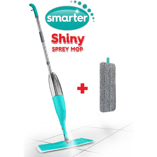 Smarter Shiny Sprey Mop + Yedek Mop