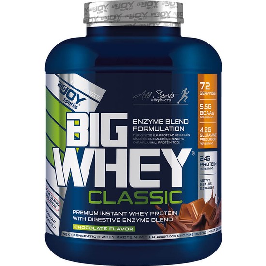 Bigjoy Sports Bigjoy Big Whey Classic Whey Protein 2376 gr Çikolata Aromalı Protein