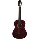 Valencia VC204TWR Bordo Klasik Gitar (Kılıf Hediyeli)