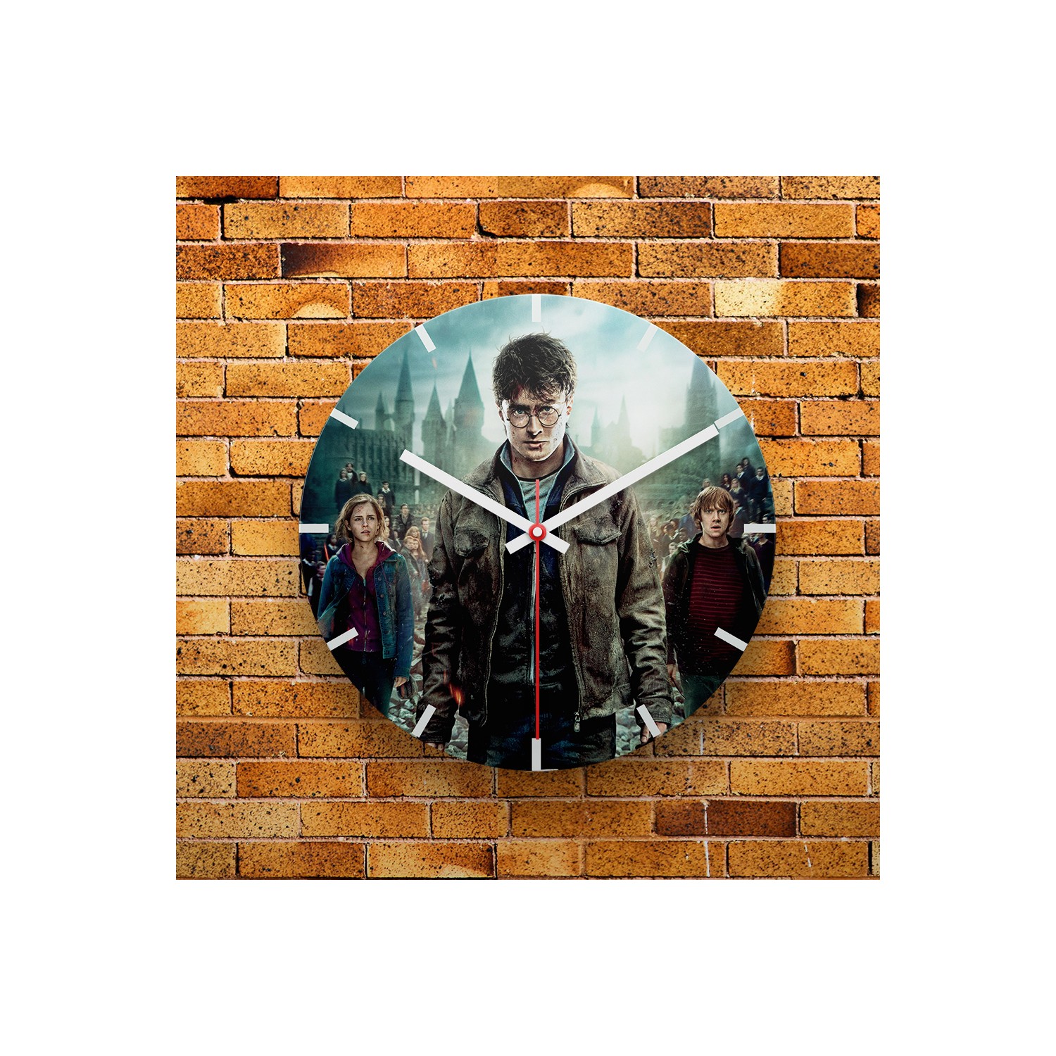 KFBimilyon Harry Potter Poster Baskılı MDF Ahşap Duvar Saati Fiyatı
