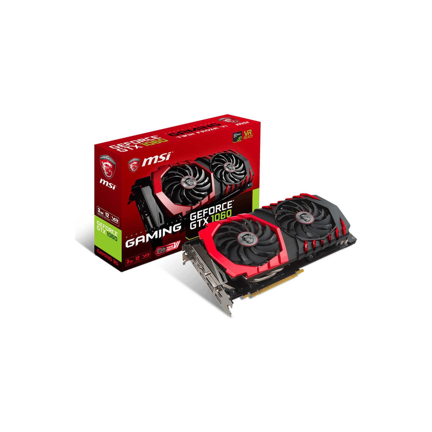 MSI NVIDIA GeForce GTX 1060 Gaming 3G 3GB 192 bit GDDR5 Fiyatı
