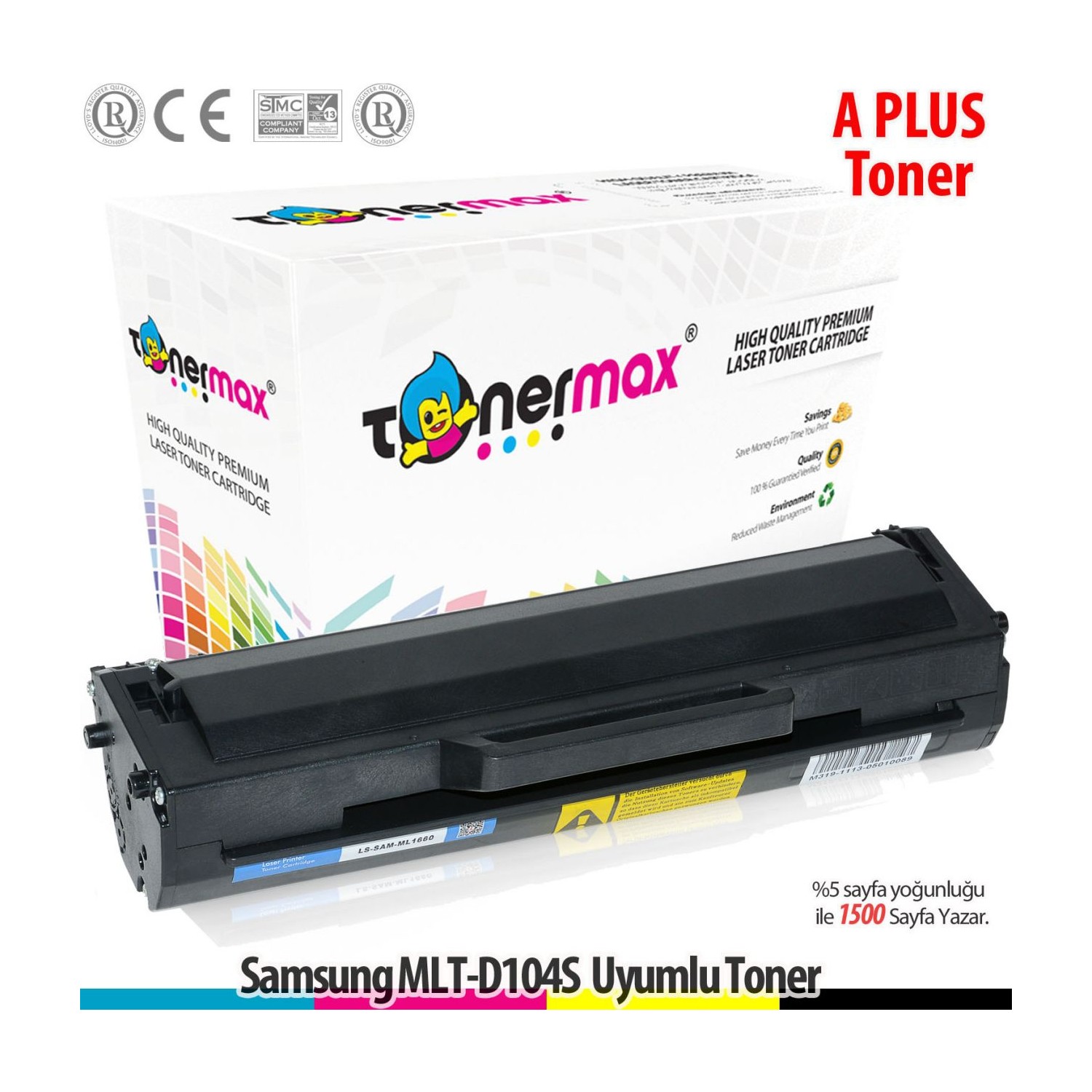 Toner Max® Samsung 104 Mlt D104s Ml 1660 Ml 1665 Fiyatı 