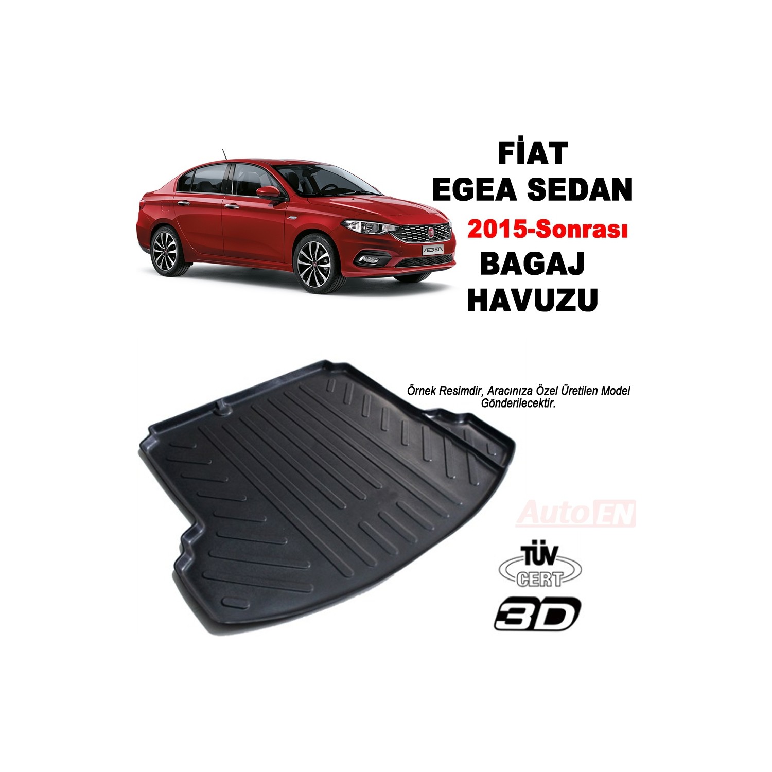 Fiat Egea Hb 3d Bagaj Havuz Paspasi 2016 2020 Arasi Caraks Fiyatlari Ve Ozellikleri