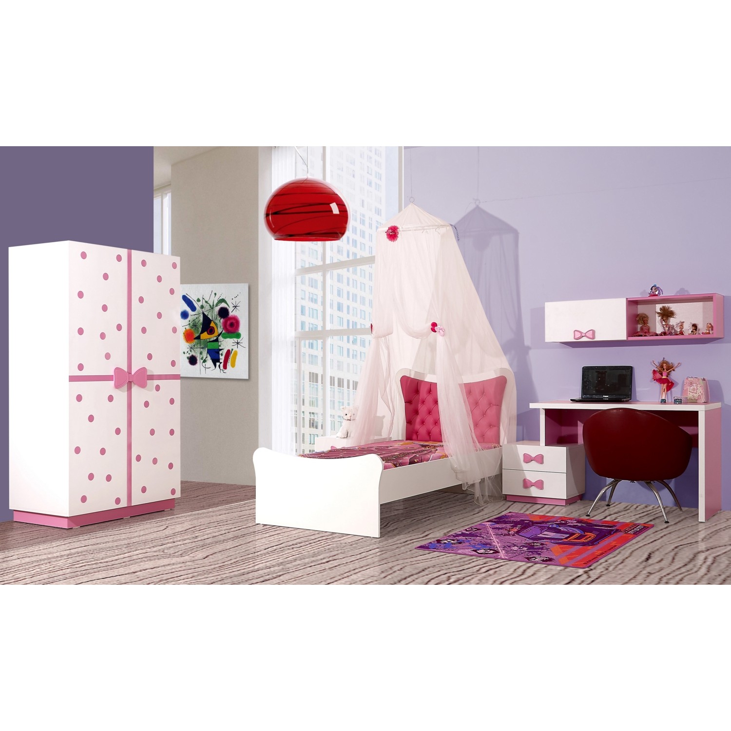 Mobika Mobika Armağan Kız Genç Odası Takımı+Loren Yatak Fiyatı Mobika Mobika Armağan Kız Genç Odası Takımı+Loren Yatak Fiyatı