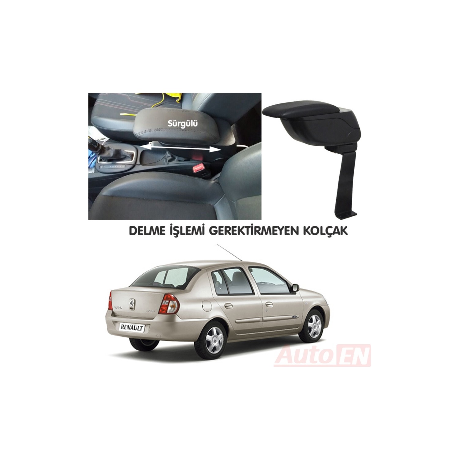 autoen renault symbol 1 sedan 2000 2007 kol dayama kolcak fiyati