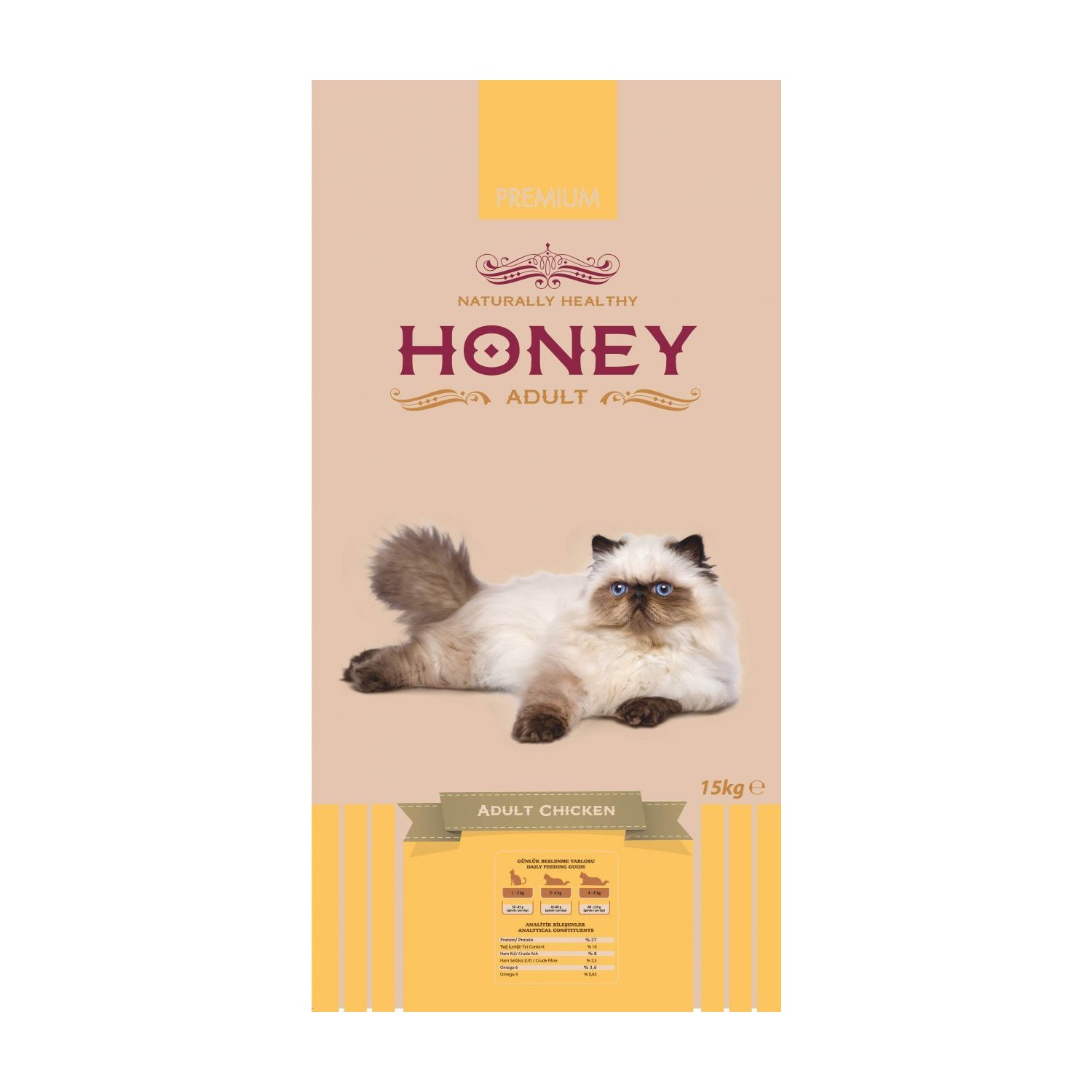Honey Tavuklu Yetişkin Kedi Maması 15 Kg Fiyatı
