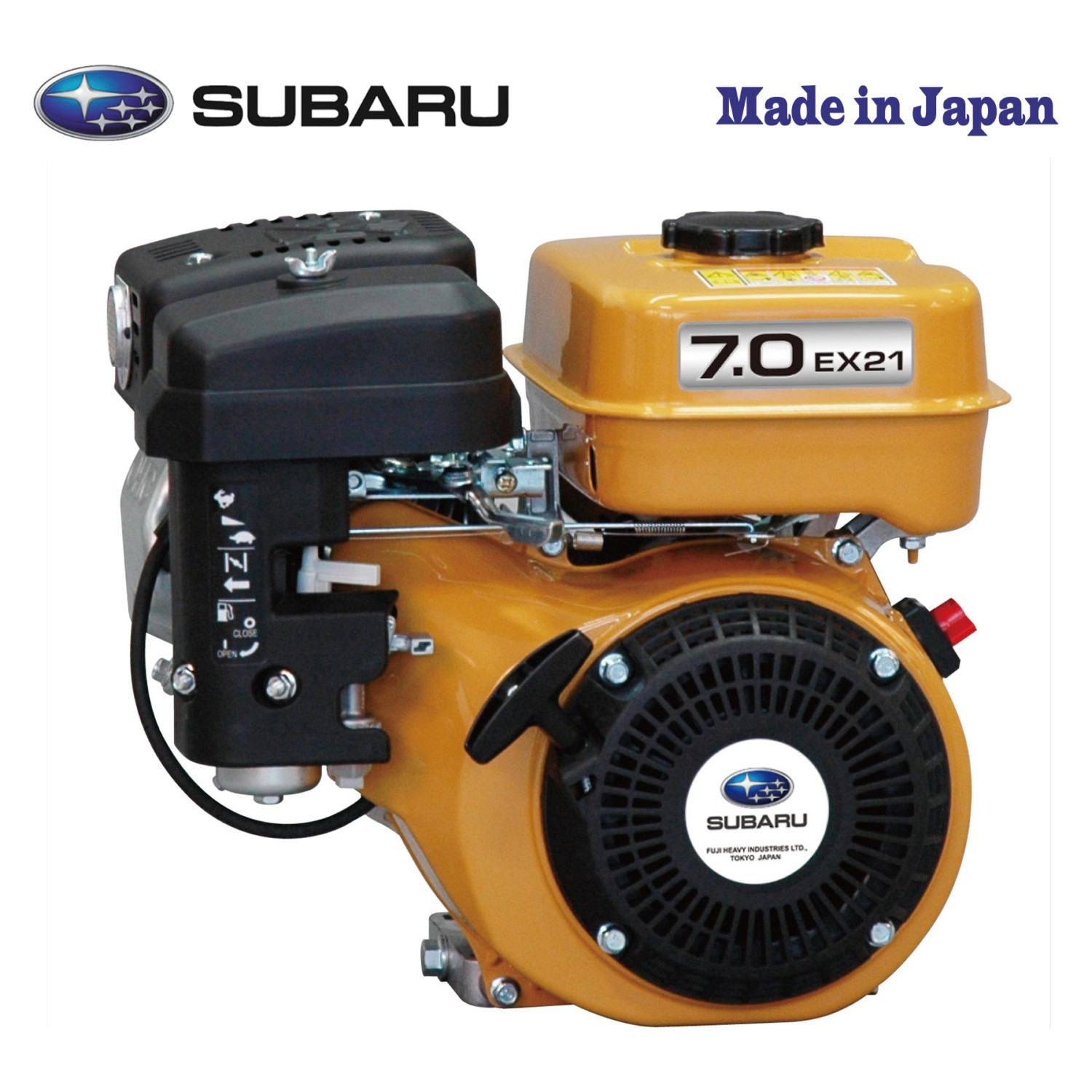 Subaru Ex21 Benzinli Motor 7 Hp, Üstün Japon Teknolojisi