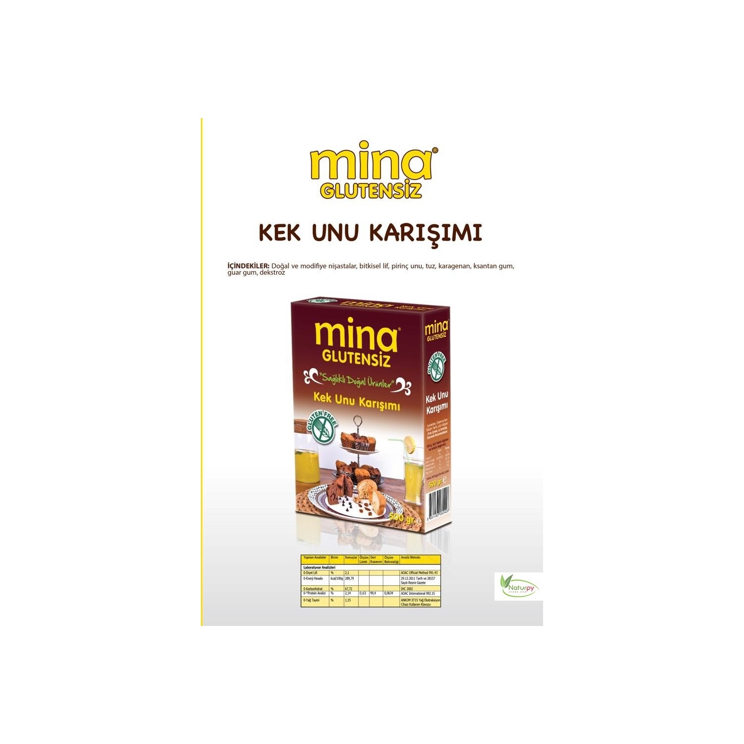 Mina Glutensiz Kek Un Karışımı Fiyatı Taksit Seçenekleri