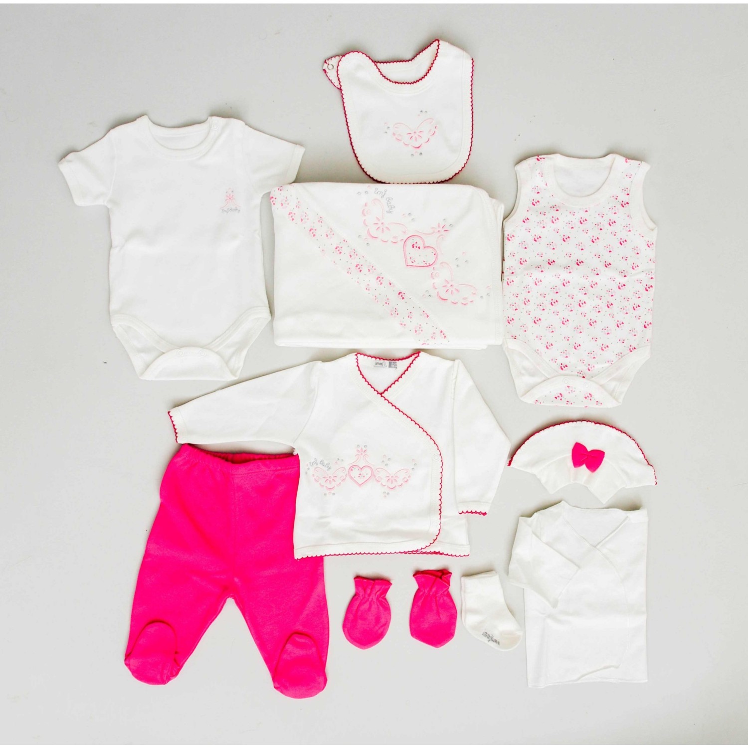 İmaj Kız Bebek Hastane Çıkışı Yeni Doğan Seti Antialerjik