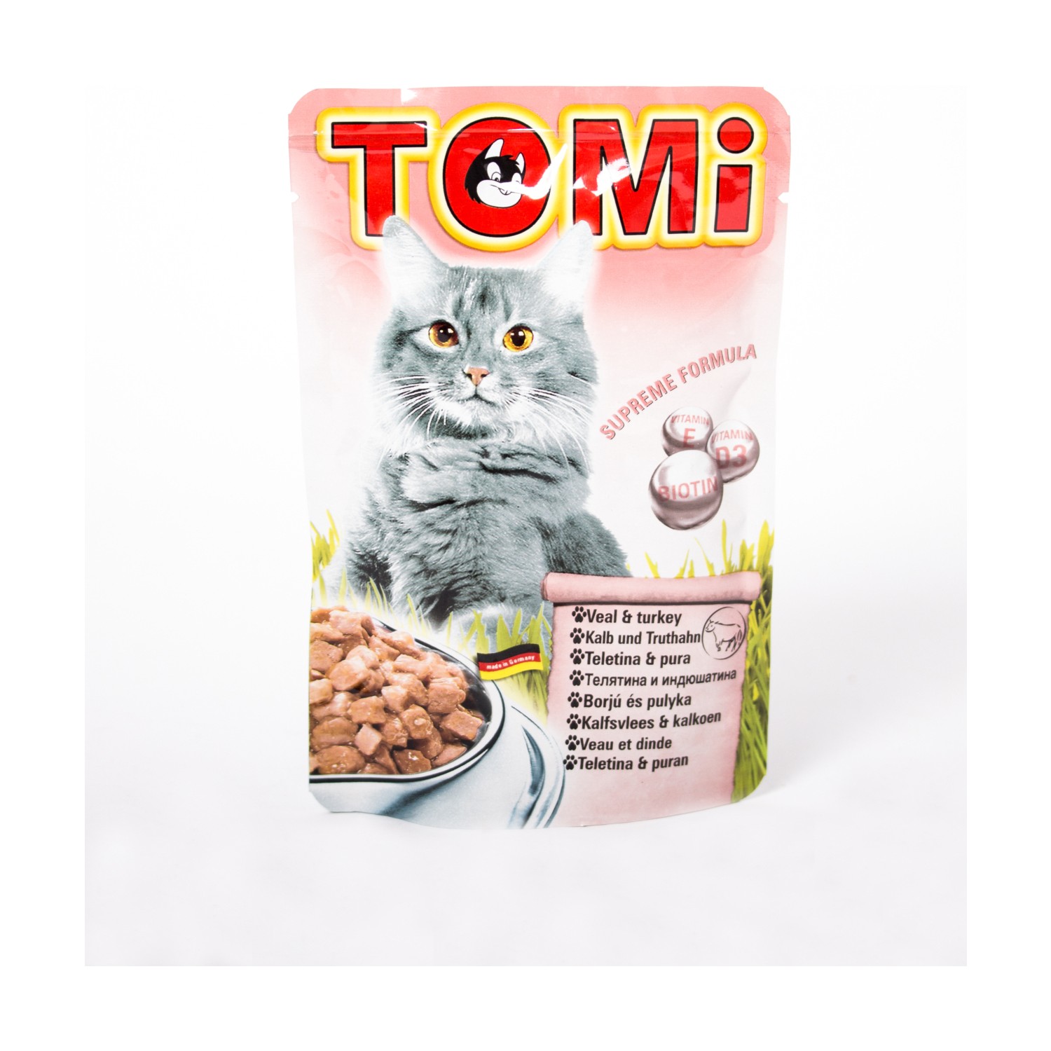 TOMI Pouch Danalı ve Hindili Kedi Maması 100 Gr 20�li Fiyatı