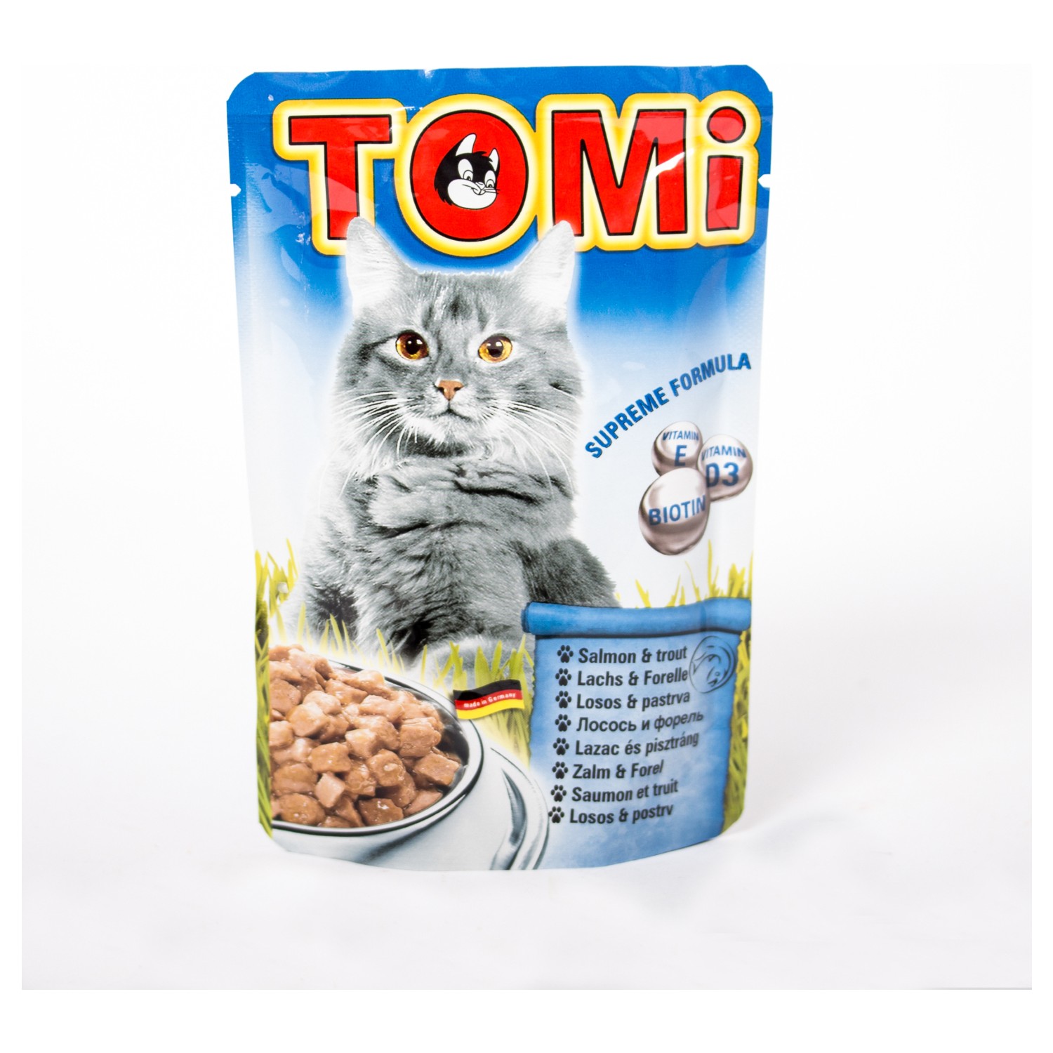 TOMI Pouch Somonlu ve Alabalıklı Kedi Maması 100 Gr 20�li Fiyatı