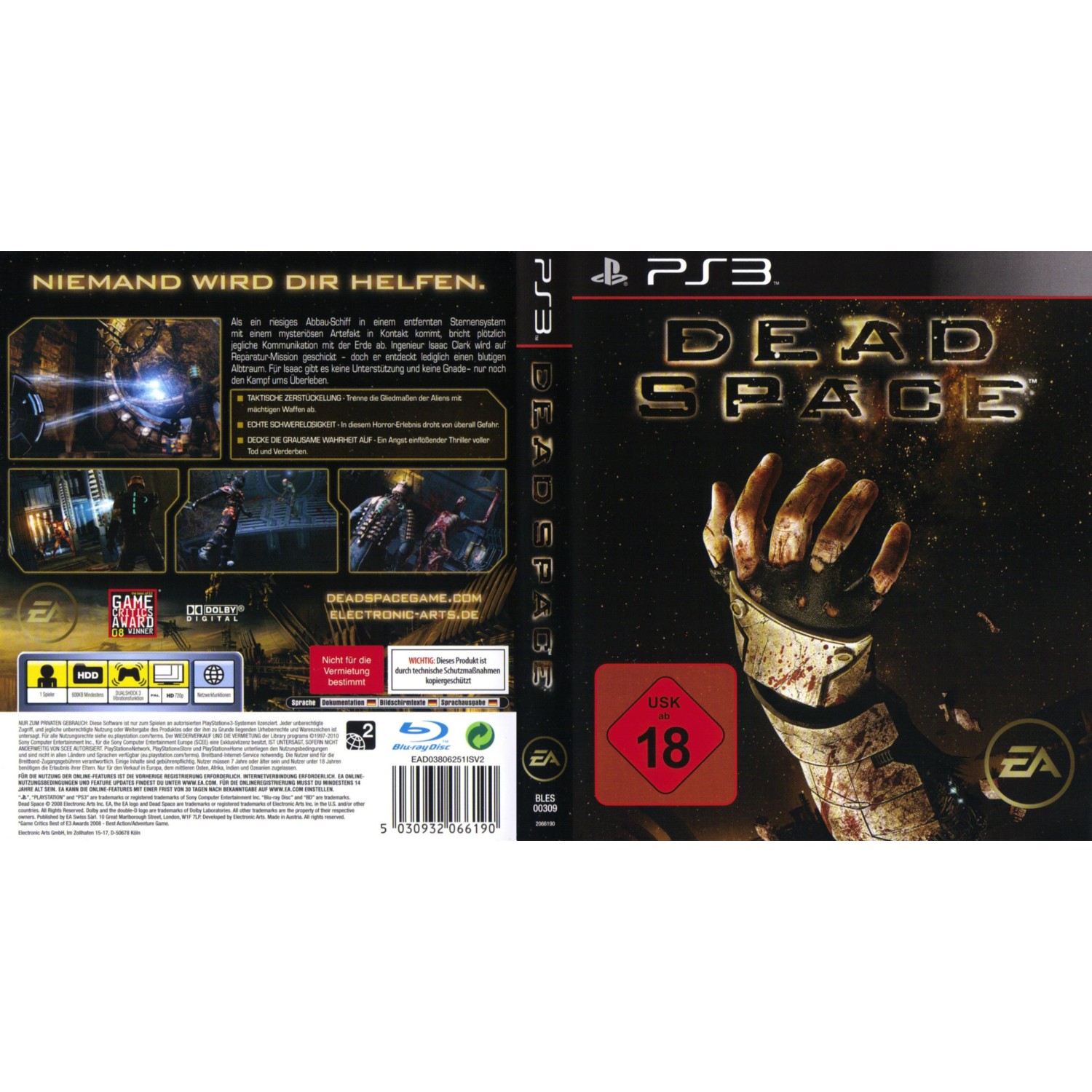 dead space ps3 review