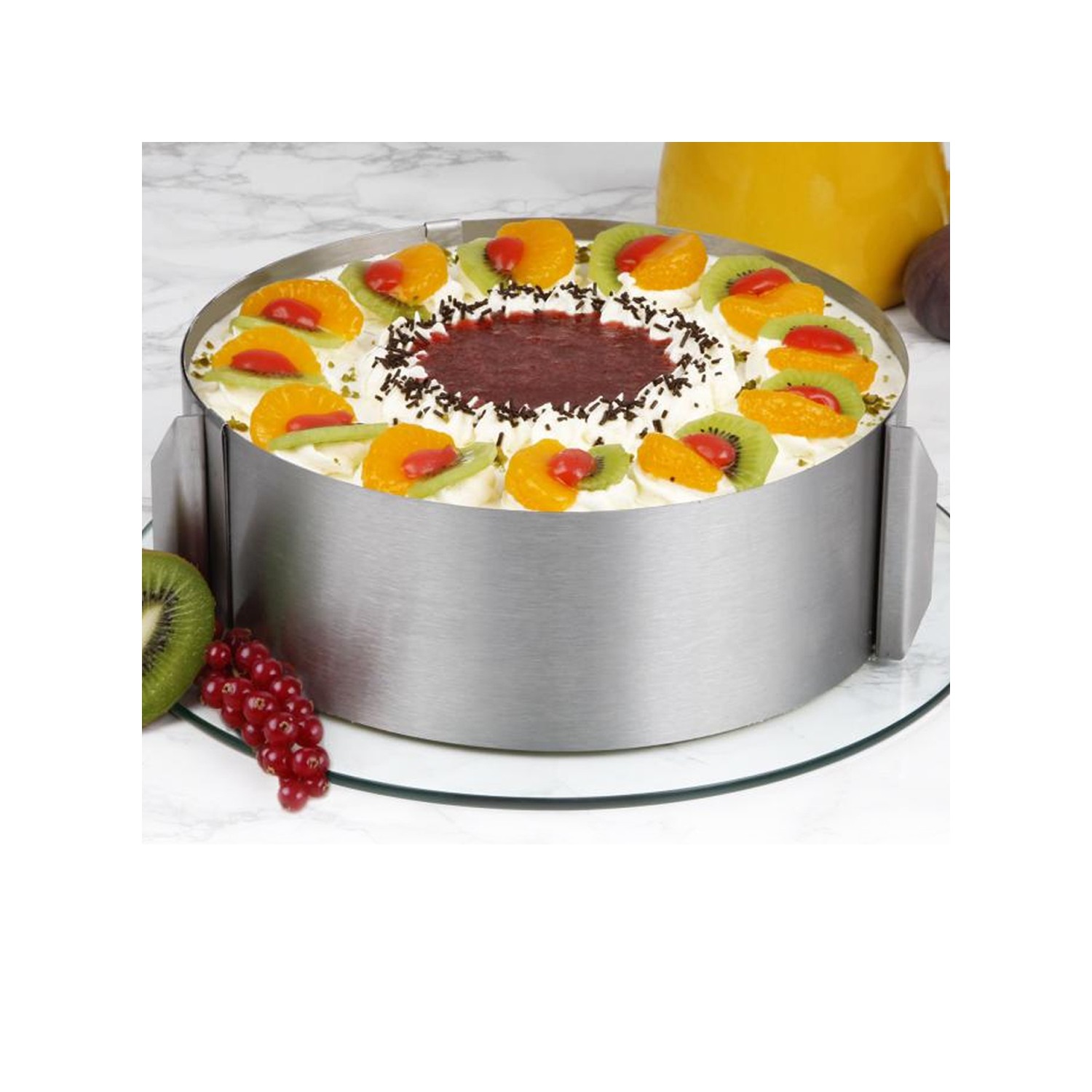 Nar Ayarlanabilir Yuvarlak Pasta Kalıbı 16x30 10cm Fiyatı