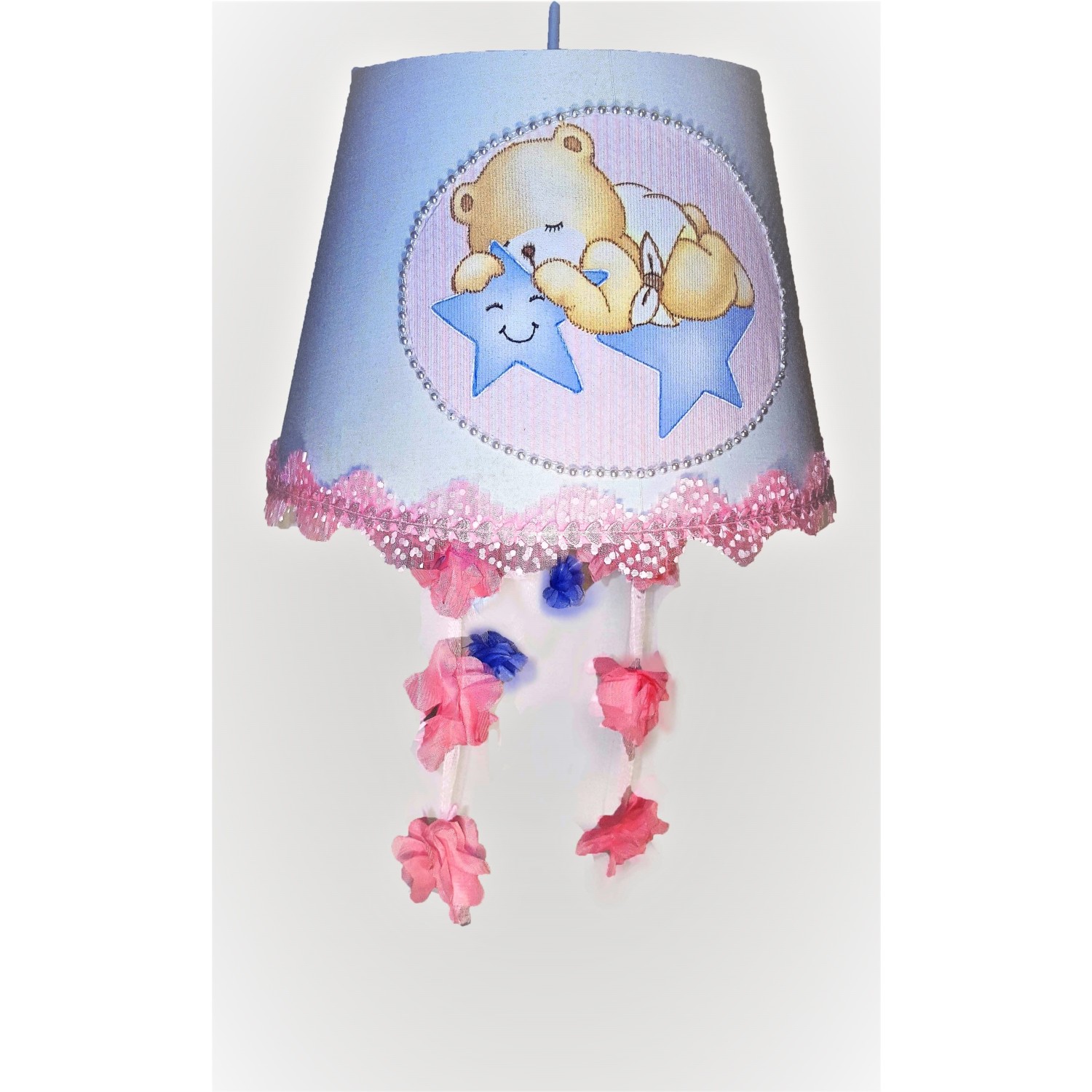 Bebemia Uykucu Ayı Mia Bebek Odası Avize Pembe Fiyatı