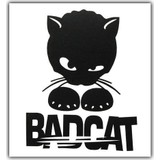 Tvet Bad Cat Kötü Kedi Yazı Araba Oto Sticker ( 10Cm * 12Cm )