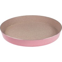 Polo Shef Granit Fırın Tepsi 40 Cm - Pembe
