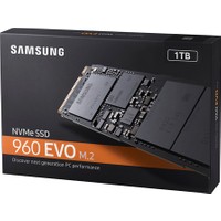 Samsung 960 EVO NVMe 1TB 3200MB-1900MB/s M.2 SSD MZ-V6E1T0BW