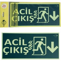 LOREX Fotolüminesans Fosforlu Yön Levhası (Aşağı Yön)