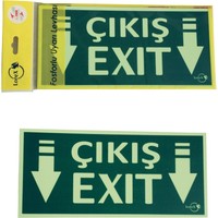 LOREX LR-FEXIT Fotolüminesans Fosforlu Yön Levhası (EXIT-ÇIKIŞ)