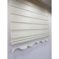 Brillant Bambu Stor Zebra Perde Krem MZ492 160 x 200 cm