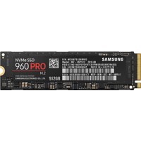 Samsung 960 PRO NVMe 512GB 3200MB-2100MB/s M.2 PCI-E SSD MZ-V6P512BW