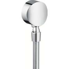 Hansgrohe Fixfit S Gönye Çıkış Çek-Valf Ve Hareketli Bağlantı İle Krom