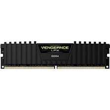 Corsaır Ddr4 16Gb 2400Mhz (Pc4-19200) Vengeance Lpx Pc Ram Cl16 Cmk16Gx4M1A2400C16 288Pin 1.2V Soğutuculu