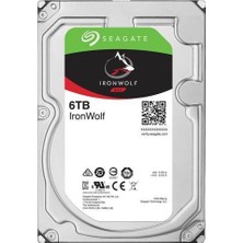 Seagate IronWolf NAS HDD 6TB 3.5" 7200RPM 128MB Cache Sata 3 Sabit Disk ST6000VN0041