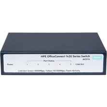Hpe 5Port 1420 5G Jh327A Gigabit Yönetilemez Switch Desktop