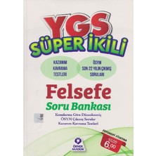 Örnek Akademi Yayınları YGS Süper İkili Felsefe Soru Bankası Örnek Akademi Yayınları