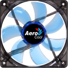 Aerocool "Lightning" 12cm Mavi Ledli Sessiz Kasa Fanı(AE-CFLG120BL)
