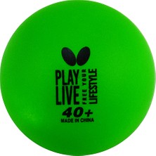 Butterfly 85215 Free Your Style 6 Lı Antrenman Topu Yeşil