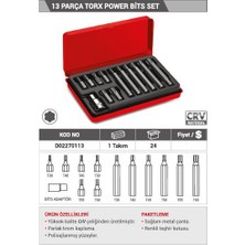 Dht 13 Parça Torx Power Bits Set