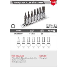 Dht 7 Parça 1/4 Allen Bits Lokma