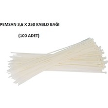 Pemsan 3,6X250 Kablo Bağı