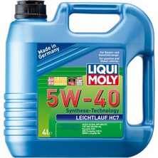 Liqui Moly Leichtlauf HC7 5W-40 4 Litre Motor Yağı (Üretim Yılı: 2024)