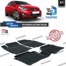 Xt Hyundai Accent Blue 3D Havuzlu Paspas 2010- Sonrası