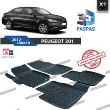 Xt Peugeot 301 2012- Sonrası 3D Havuzlu Paspas