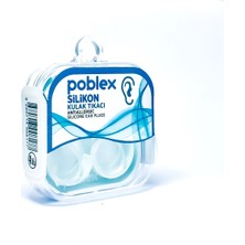 Poblex Silikon Kulak Tıkacı 2 çift (4 adet) Kutulu