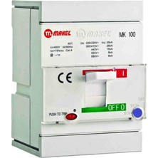 Makel Kompakt Şalter 3X100 A.