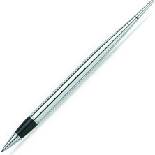 Scrikss 17 Kuyruklu Tükenmez Kalem Silver Chrome T000SBLLK1700A