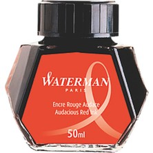 Waterman Şişe Mürekkep Kırmızı