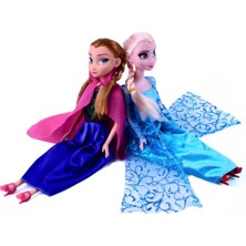 Disney Frozen Karlar Ülkesi Anna Ve Elsa Oyuncak Et Bebek 30Cm