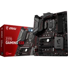 MSI Z270 Gaming M3 Intel Z270 3600MHz (OC) DDR4 Soket 1151 ATX Anakart