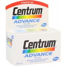 Pfzer Centrum Advance 30 Film Tablet ( Yetişkinler İçin )