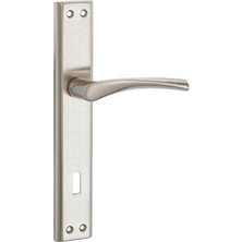 Akça Burgaz Nikel Saten Oda Kapı Kolu