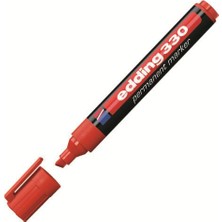 Edding 330 Permanent Markör Renk - Kırmızı